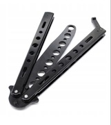 NÓŻ TRENINGOWY BUTTERFLY – TĘPY | DO NAUKI TRIKÓW | BEZPIECZNY TRENING