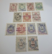 Dania od 1875 - Znaczki Skarbowe 