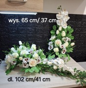 Kompozycja wianek stroik nagrobny