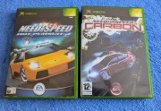 Zestaw 2 gier Xbox Classic! Need For Speed Hot Pursuit II + NFS Carbon! 