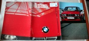 BMW 316 318i 320i 325i prospekt 1/86