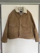 Sztruksowa kurtka z barankiem H&M L