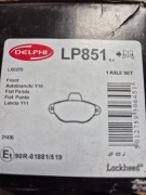 Klocki hamulcowe z czujnikami Panda Punto Lancia Y11