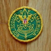 USA AMERYKAŃSKA NASZYWKA PATCH BOY SCOUTS AMERICA LATA 60