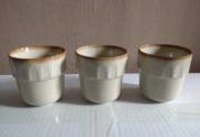 3x kubek barowy na kakao Tułowice prl porcelit