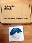 Pudełko CD modem kablowy VoIP Scientific Atlanta