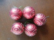 Bombki choinkowe 5 szt 5 cm