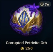 Corrupted Petricite Orb na Twoje konto lol League of legends
