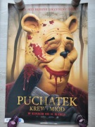 Plakat kinowy z filmu Puchatek krew i miód horror