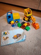 Lego Duplo Koparka ciężarówka i inne