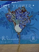 Motyl, piękna metalowa zakładka do książki 