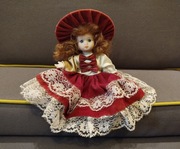 Laleczka porcelanowa, wenecka.