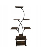 Nowoczesny Kwietnik Kaskadowy Loft – Stojak na Rośliny z Oświetleniem LED