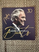 Andrea Bocelli autograf