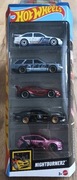 Hot Wheels pięciopak NIGHTBURNERZ NAJSZYBSZA WYSYŁKA