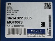 FILTR OLEJU MAYLE 16-14 322 0005