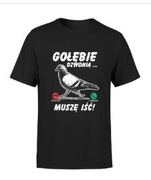 GOŁĘBIE PREZENT DLA GOŁĘBIARZA KOSZULKA MĘSKA XL T-SHIRT MĘSKI TSHIRT