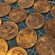 Zestaw 35szt monet 2zł Nordic Gold 2004-2010 Dzieje złotego