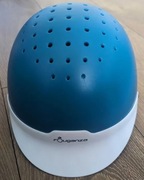 Kask jeździecki Fuoganza niebieski