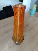 Wazon huta Laura PRL Pięknie zachowany 