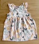 Śliczna sukienka różowa H&M rozm. 74. Nowa z metką 