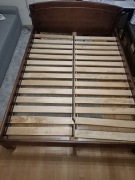 Łóżko dębowe długie 160 x 220