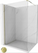 MEXEN KIOTO ŚCIANKA PRYSZNICOWA WALK-IN 60 x 200 CM ZŁOTA szkło 8 mm