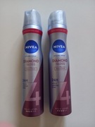 2 sztuki Lakier utrwalający do włosów NIVEA Diamond Gloss 250ml