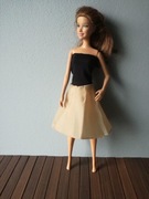 Ubranka dla lalki Barbie - sukienka