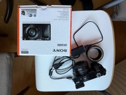 Aparat Sony Alpha A6000 Czarny, adapter Canon FD-E, karta pamięci 64GB