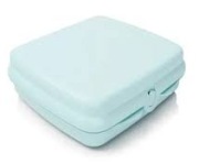 TUPPERWARE- Pojemnik Lunch box Eco+ z przegródkami 550ml oryg.