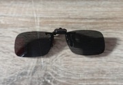 Nakładki na okulary z filtrem UV 400 - czarne 