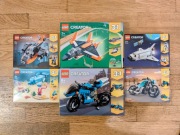 6 x nowe LEGO Creator : 31111,31114,31126,31128,31134,31135 odbiór = nego
