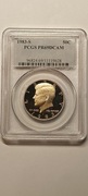 Half Dollar 1983-S Proof PCGS PR 69 DCAM 