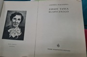 Zasady tańca klasycznego Agrypina Waganowa, xerokopia, taniec klasyczny bal