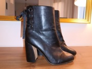 Czarna botki H&M 39 nowe wiązane