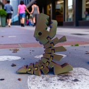 Dinozaur Flexi 3D – giętka figurka edukacyjna / kolekcjonerska