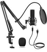 Mikrofon studyjny pojemnościowy USB Tonor Q9SKU: 