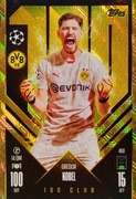 TOPPS MATCH ATTAX 2024-2025 100 CLUB 469 GREGOR KOBEL BORUSSIA DORTMUND