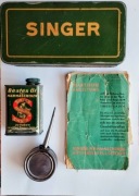 Zestaw oryginalnych akcesoriów Singer - antyki
