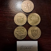 Monety 2 złotowe 2005 rok