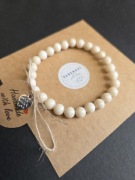 Bransoletka z kamiena fosylnego