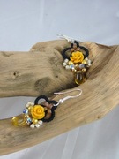 Kolczyki frywolitkowe