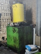 Zbiornik 1000l na 4 kółkach  olej wodę ropę tłuszcz paliwo wodę