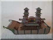 Łódź barkowa Yangzhou  - Metal Earth - model złożony 3D