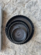 Komplet wyrzynarek (otwornic) Ega 4-częśći 26-63mm