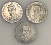 20 zł Marceli Nowotko z 1976 roku ze znakiem Typy A, B i C KOMPLET 