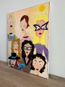 Obraz handmade ,,Chicas”