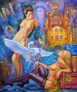 VITUS - obraz OLEJNY "ZMIANA NA LEPSZE"- ORYGINAŁ