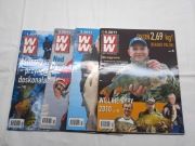 Wiadomości wędkarskie 2011 cztery wydania. 